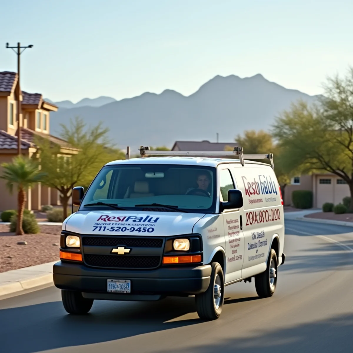 Map-style view of Tempe and East Valley neighborhoods served for water damage restoration