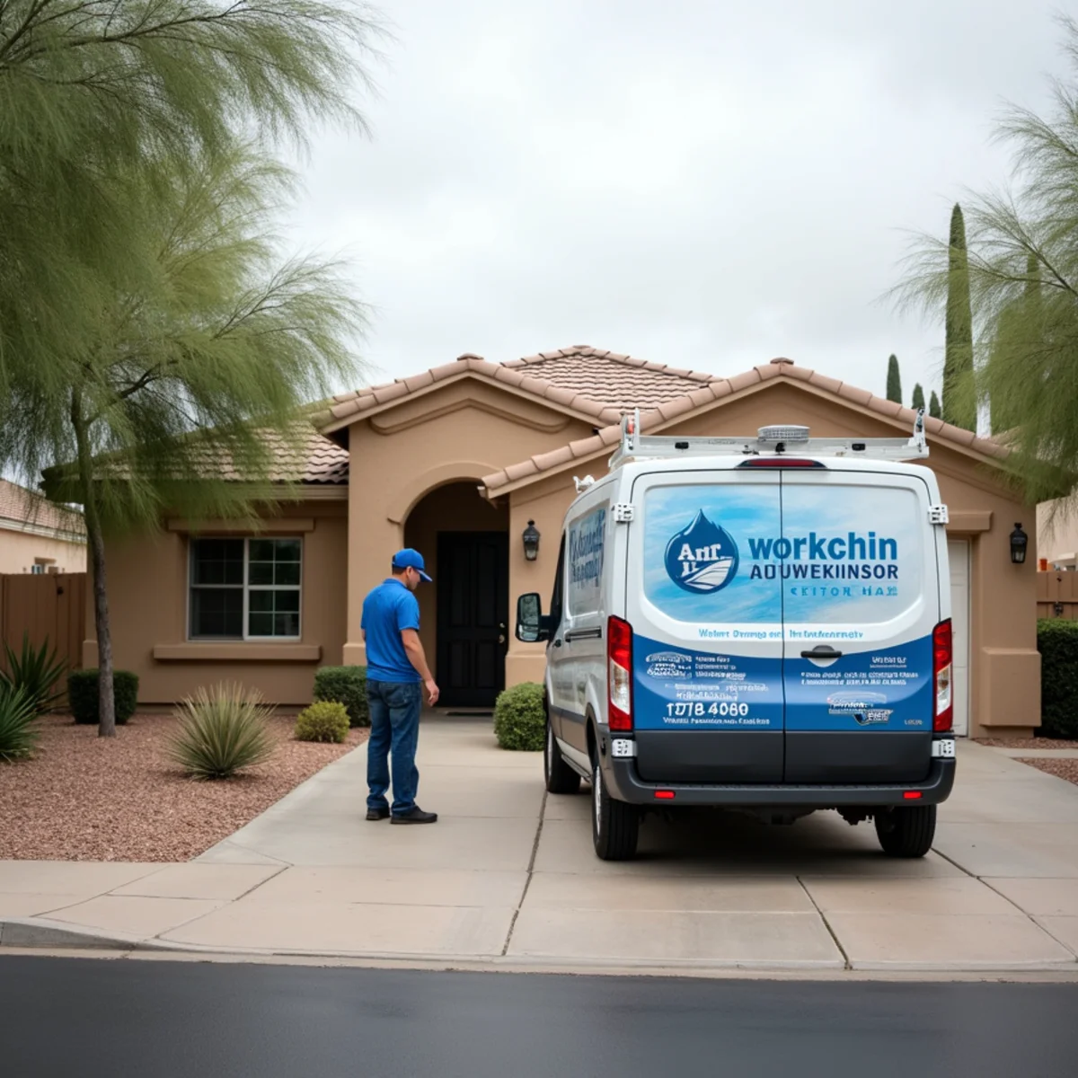 Water damage restoration for a hidden kitchen appliance leak in the Pepperwood neighborhood of Tempe, AZ