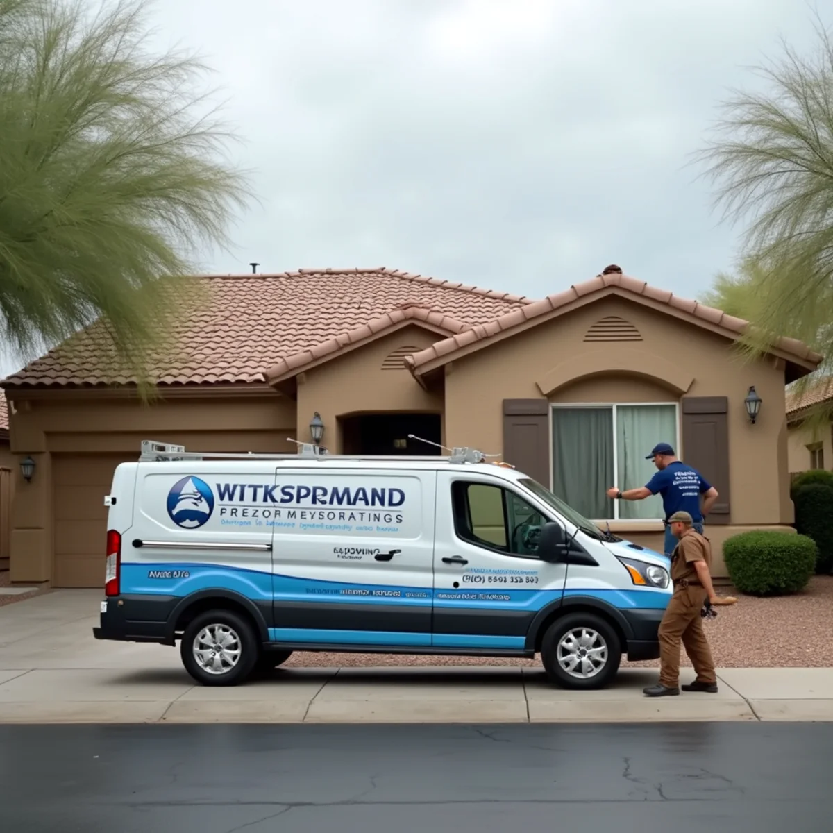 West Valley warehouse and distribution building in Tolleson, AZ served for commercial water damage restoration